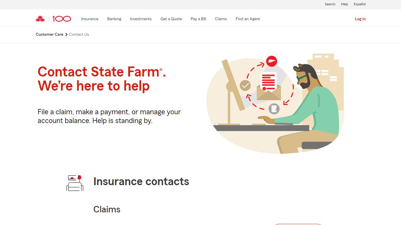 Contact Us - Customer Care | State Farm®